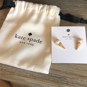 Kate Spade ice cream cone earrings
